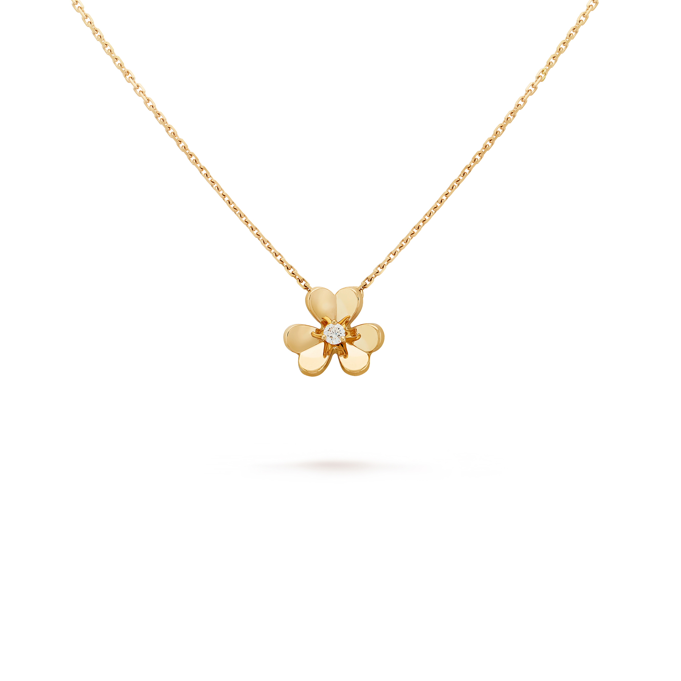 VAN CLEEF ARPELS FRIVOLE PENDANT, MINI MODEL - YELLOW GOLD, DIAMOND VCARP0J100 VAN CLEEF ARPELS FRIVOLE PENDANT, MINI MODEL - YELLOW GOLD, DIAMOND VCARP0J100